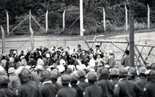 1.23全軍労スト　総括集会デモ