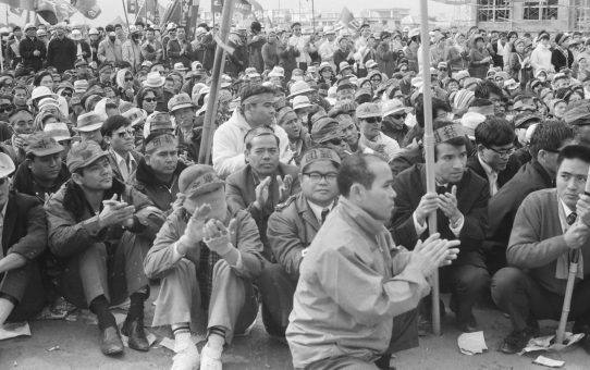 全軍労スト第2波