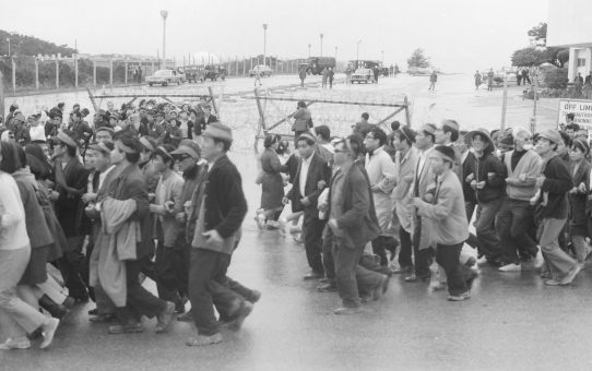 全軍労スト第2波