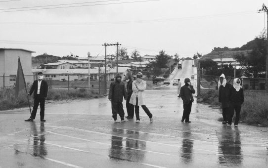 全軍労スト第1波