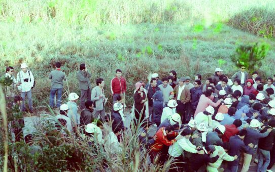 米軍実弾射撃演習阻止闘争