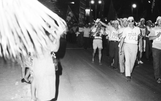 被爆24周年原水爆禁止世界大会沖縄大会大行進