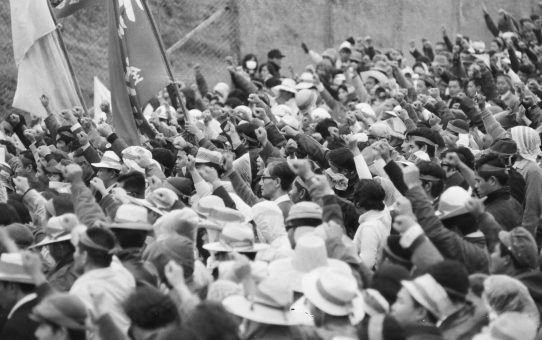 全軍労48時間スト第一波