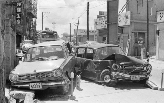 米兵による酒気帯び運転事故